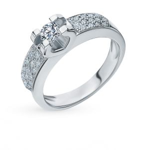 золотое кольцо SUNLIGHT «Бриллианты Якутии»