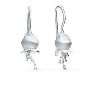 серебряные серьги