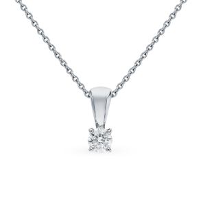 золотая подвеска с бриллиантами