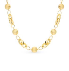 золотое шейное украшение