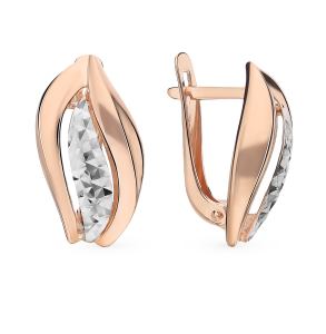 золотые серьги