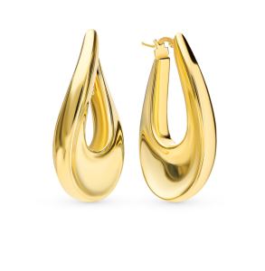 золотые серьги