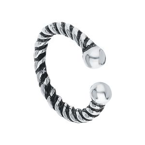 стальная серьга