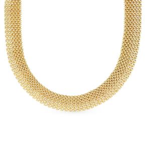 золотое шейное украшение