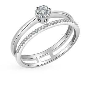 золотое кольцо с бриллиантами