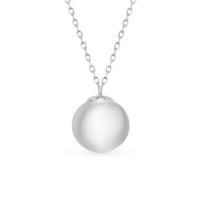 серебряное шейное украшение