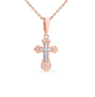 Серебряная подвеска AQUAMARINE 10340.6: красное и розовое серебро 925 пробы — купить в интернет-магазине SUNLIGHT, фото, артикул 119049