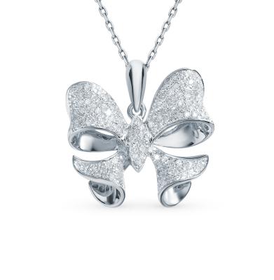 Золотая подвеска с бриллиантами