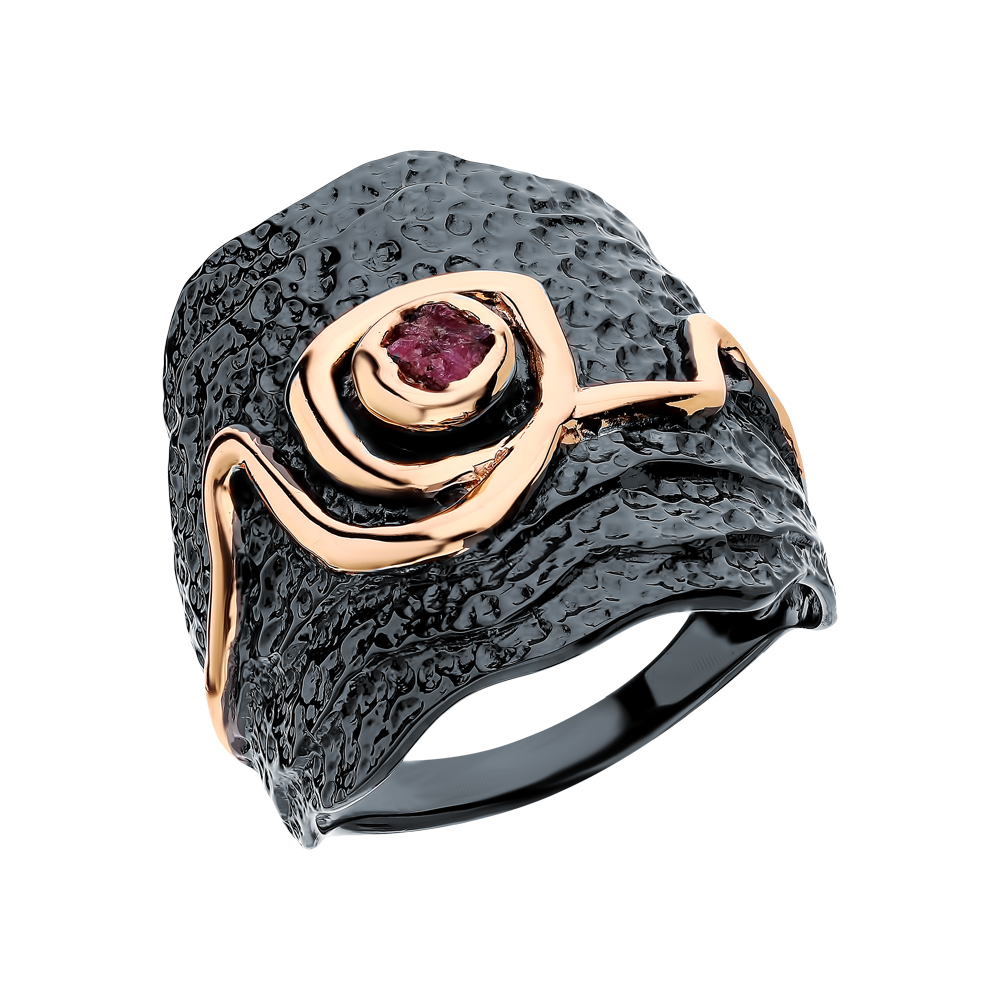 Серебряное кольцо с корундом в Самаре