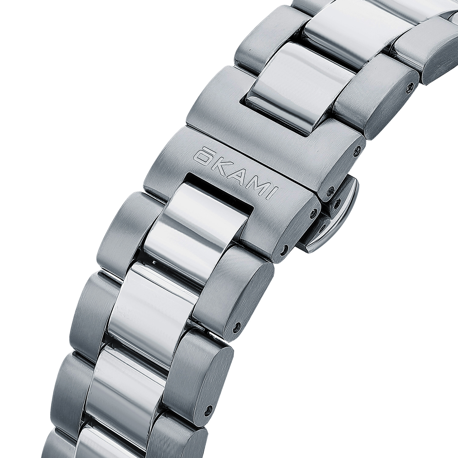 Часы мужские OKAMI OKAMI KM3-42-1-YYX-B3-SBS: сталь — купить в