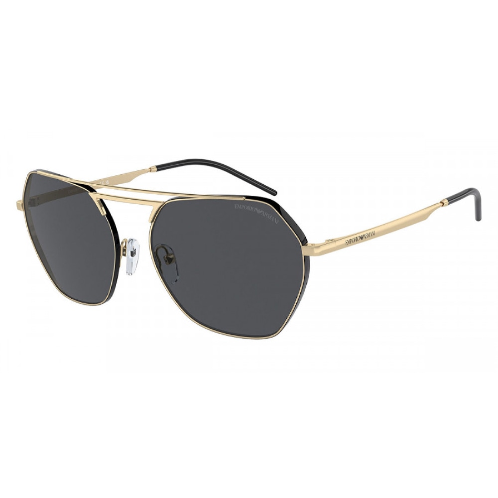 Женские солнцезащитные очки из Италии марки EMPORIO ARMANI из коллекции Irregular модель 0EA214830138756 в Новосибирск