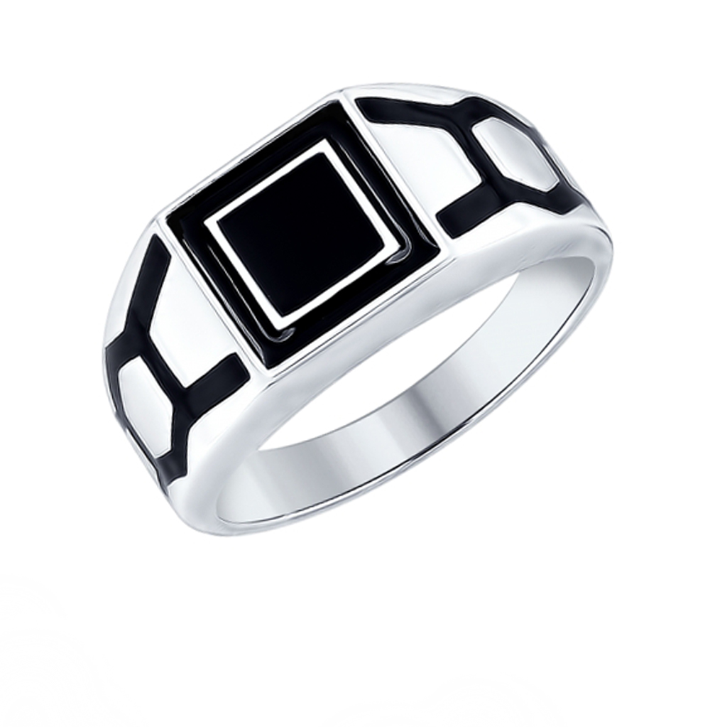 Фото «Серебряное кольцо с эмалью»
