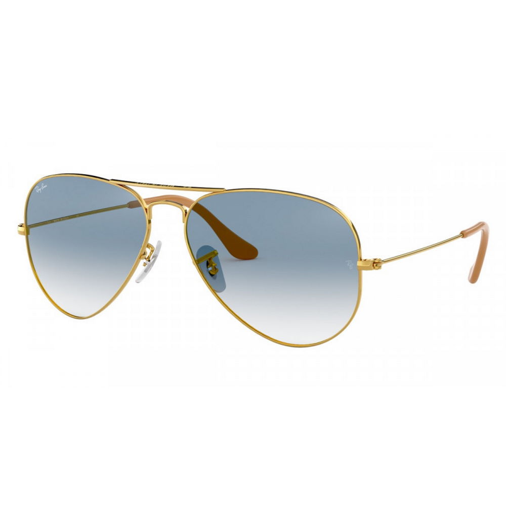 Универсальные солнцезащитные очки из Италии марки RAY-BAN из коллекции Pilot модель 0RB3025001/3F62 в Ростовe-на-Дону
