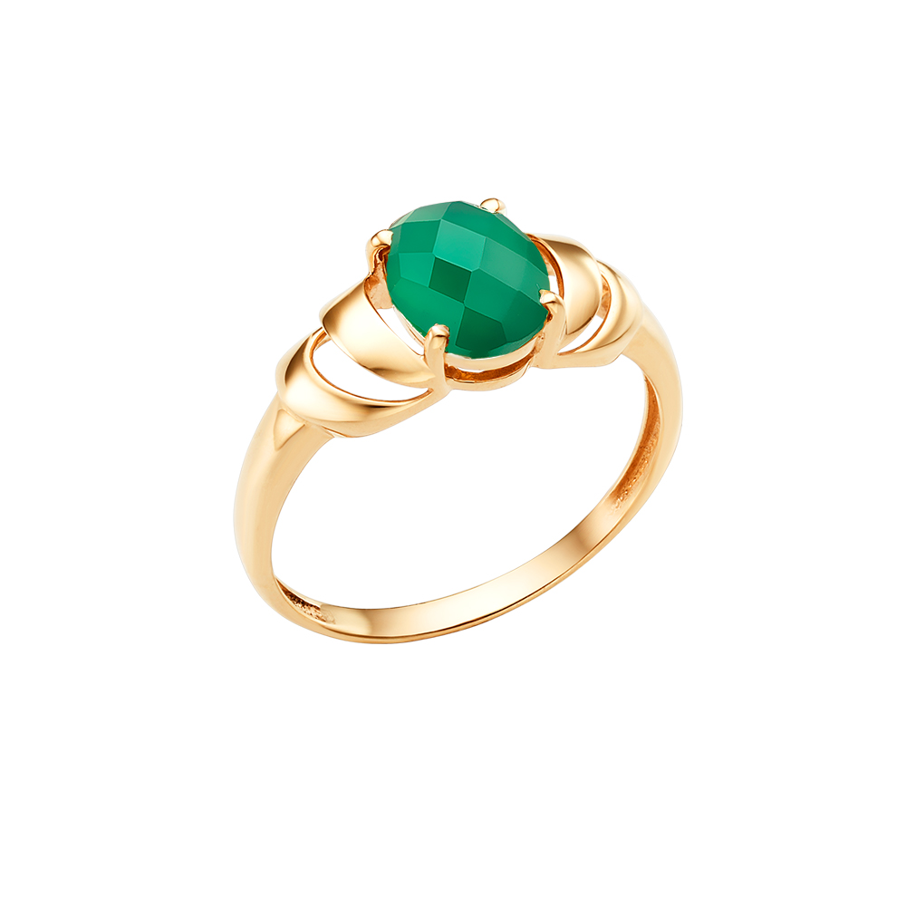 Фото «Золотое кольцо с ониксом»