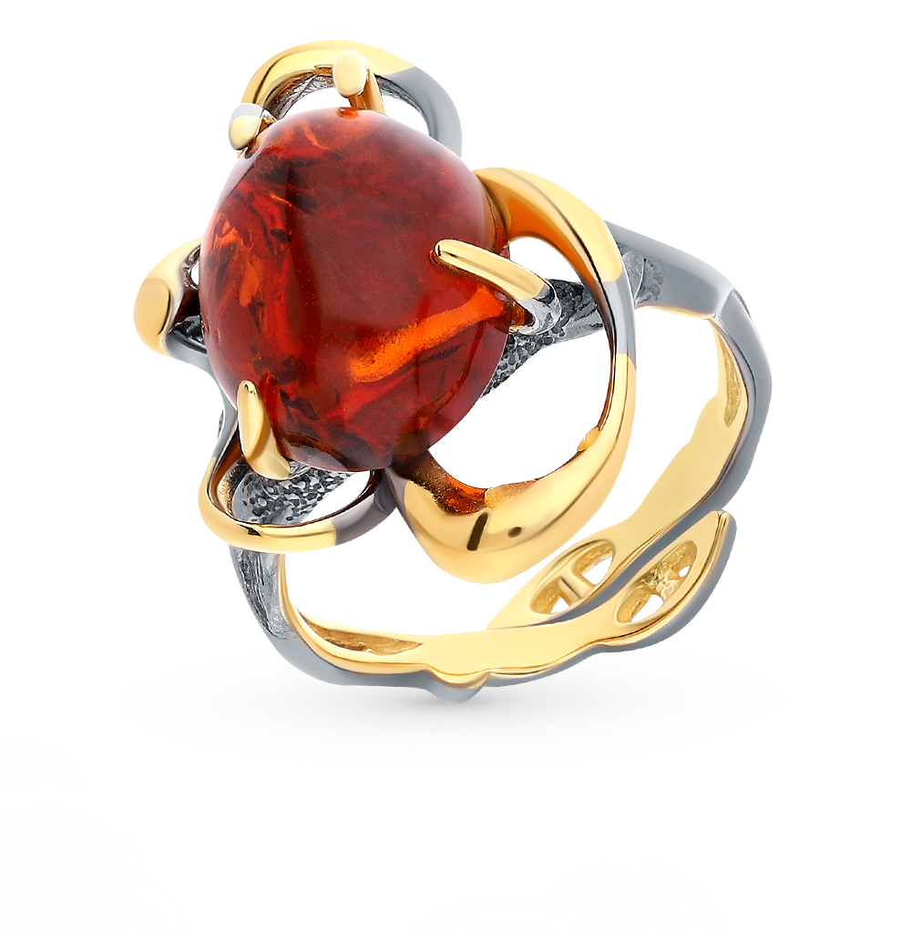 Фото «Серебряное кольцо с янтарем»