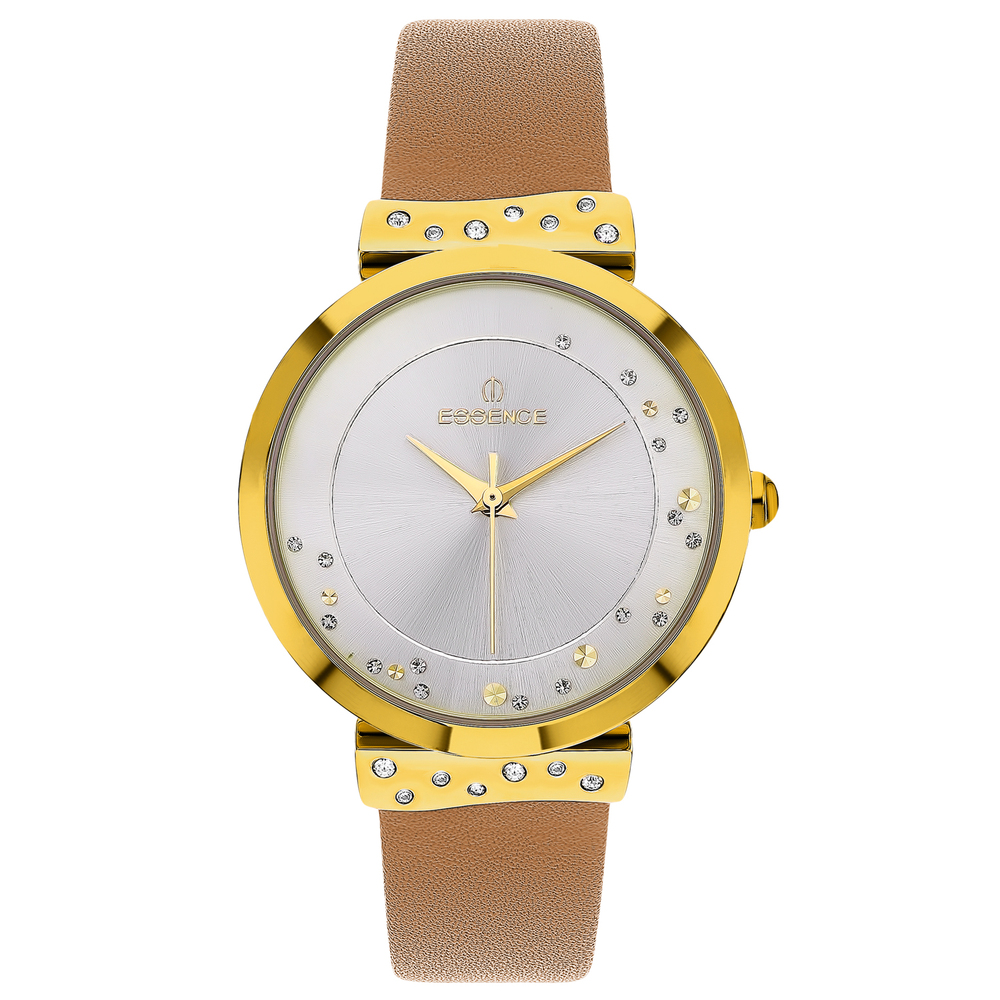 Фото «Женские часы ES6456FE.132 на кожаном ремешке с минеральным стеклом»