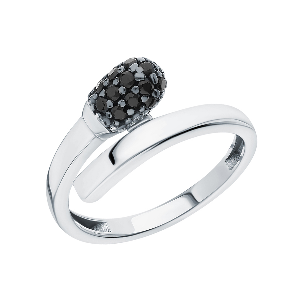 Серебряное кольцо с нанокристаллами в Самаре