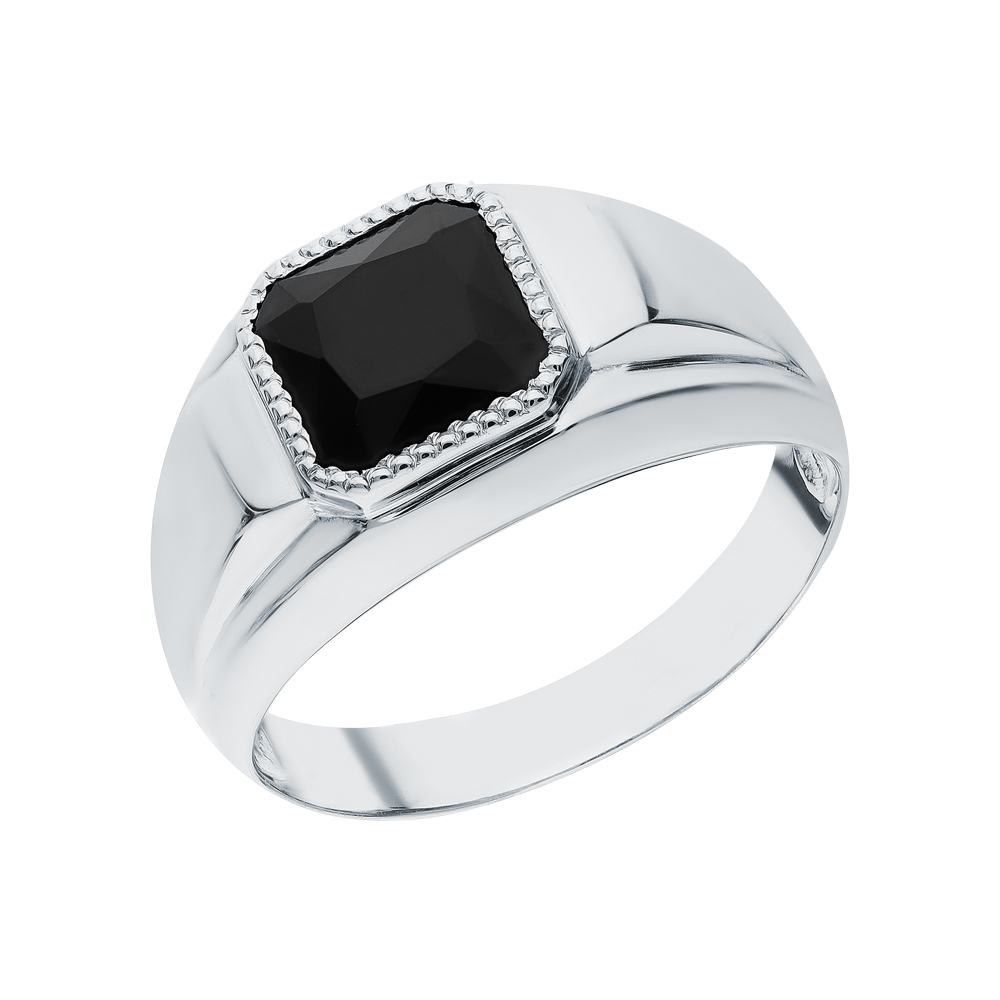 Фото «Серебряное кольцо с наношпинелями»