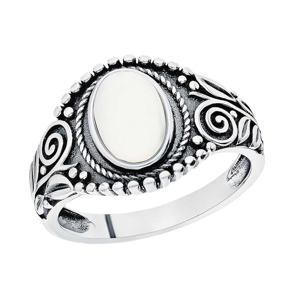Серебряное кольцо с алпанитом в Краснодаре