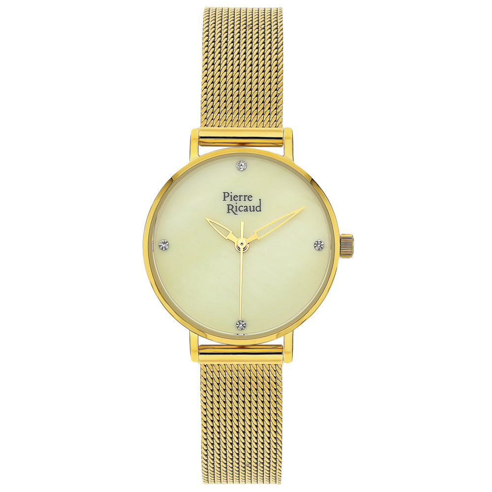 Фото «Женские кварцевые часы P22043.114SQ на стальном браслете с минеральным стеклом»