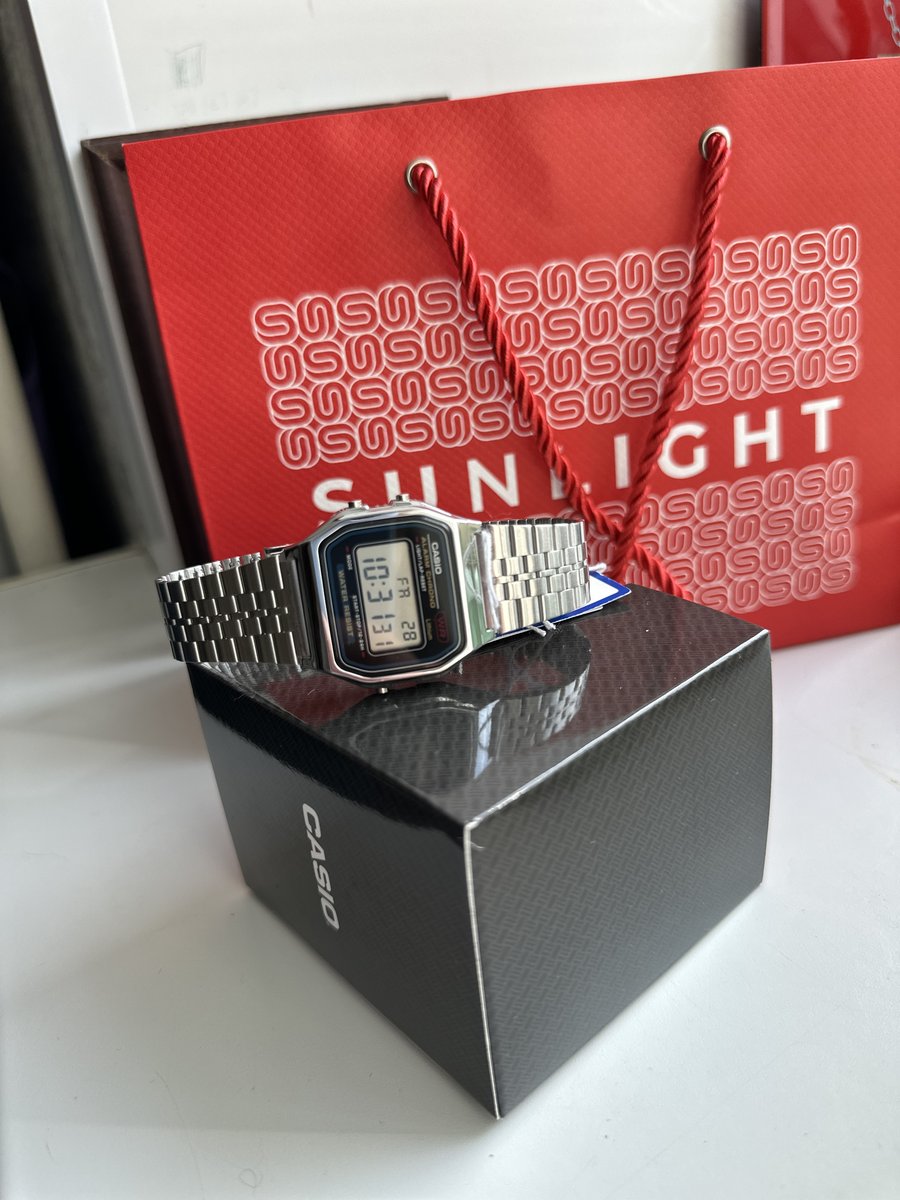 Часы мужские CASIO A159WA-N1 CASIO A159WA-N1: пластик — купить в